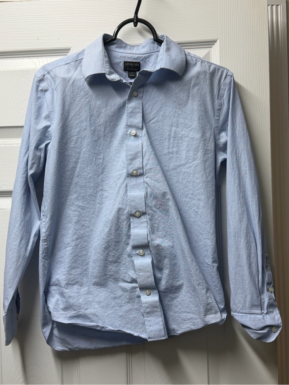 J Crew Light Blue Boy’s Dress Shirt
